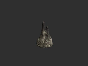 Cave Rock Pack 1 - Light 3D Model