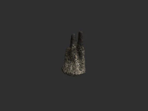 Cave Rock Pack 1 - Light 3D Model