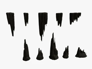 Cave Rock Pack 1 - Caverna Modelo 3D