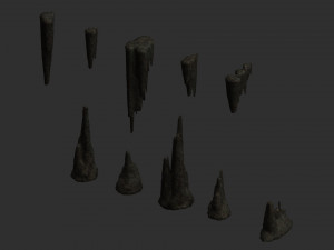 Cave Rock Pack 1 - Cave 3D Model