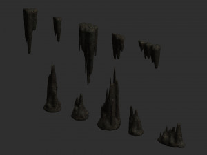 Cave Rock Pack 1 - Cave 3D Model