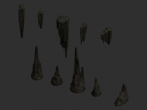 Cave Rock Pack 1 - Cave 3D Model