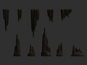 Cave Rock Pack 1 - Cave 3D Model