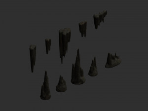 Cave Rock Pack 1 - Cave 3D Model
