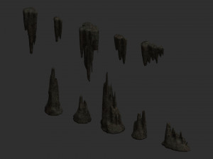 Cave Rock Pack 1 - Cave 3D Model