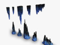 Cave Rock Pack 1 - Energy 3Dモデル