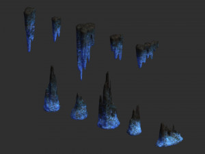 Cave Rock Pack 1 - Energy 3D Model