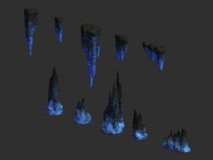 Cave Rock Pack 1 - Energy 3D Model