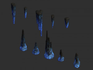 Cave Rock Pack 1 - Energy 3D Model