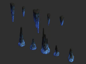 Cave Rock Pack 1 - Energy 3D Model