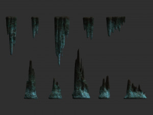 Cave Rock Pack 1 - Energy 3D Model
