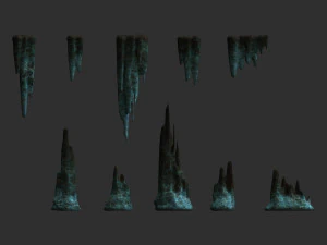 Cave Rock Pack 1 - Energy 3D Model