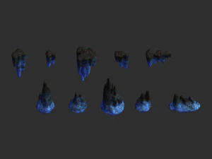 Cave Rock Pack 1 - Energy 3D Model