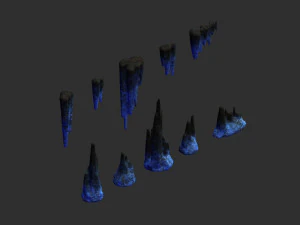 Cave Rock Pack 1 - Energy 3D Model