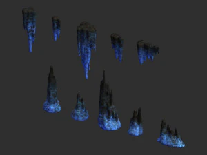 Cave Rock Pack 1 - Energy 3D Model