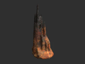 Cave Rock Pack 1 - Rust 3D Модель