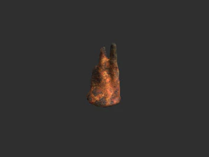 Cave Rock Pack 1 - Rust 3D Модель