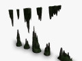 Cave Rock Pack 1 - Moss 2 3Dモデル
