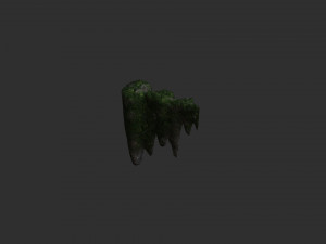 Cave Rock Pack 1 - Moss 2 Modelo 3D