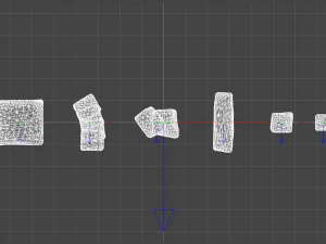 Steinplattformen &ndash; Moos 1 3D Modell