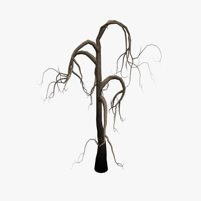 26 Spooky Trees Modelo 3D .c4d .max .obj .3ds .fbx .stl .blend 