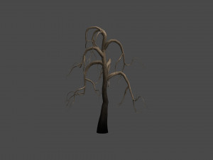 26 Spooky Trees Modelo 3D