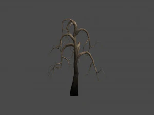 26 Spooky Trees 3D Model