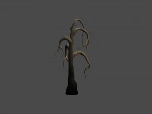 26 Spooky Trees 3D Model
