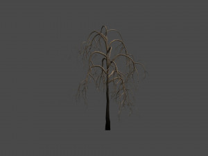 26 Spooky Trees Modelo 3D