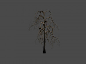26 Spooky Trees Modelo 3D