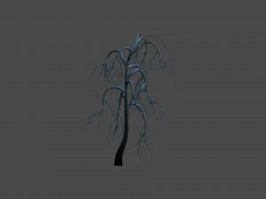 26 Spooky Trees Modelo 3D