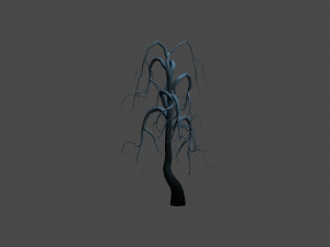 26 Spooky Trees Modelo 3D