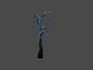 26 Spooky Trees 3D Model