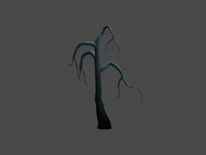 26 Spooky Trees 3D Model