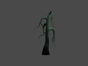26 Spooky Trees Modelo 3D