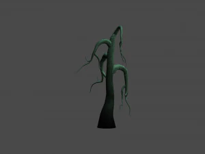26 Spooky Trees 3D Model