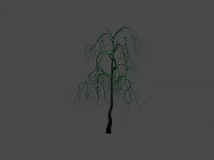 26 Spooky Trees 3D Model