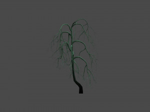 26 Spooky Trees Modelo 3D