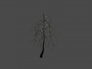 26 Spooky Trees Modelo 3D
