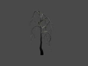 26 Spooky Trees Modelo 3D