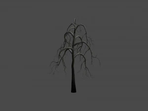 26 Spooky Trees 3D Model
