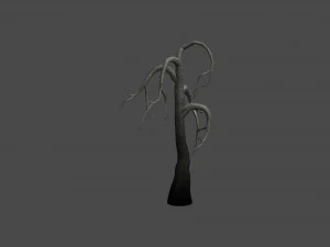 26 Spooky Trees 3D Model