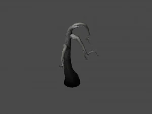 26 Spooky Trees 3D Model