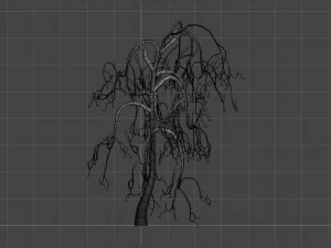 26 Spooky Trees 3D Model