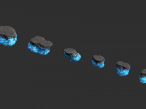 Short Flat Rocks - Energy Modelo 3D