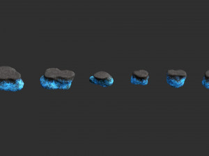 Short Flat Rocks - Energy Modelo 3D