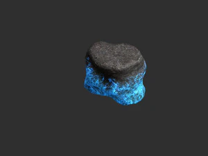 Rocas planas cortas - Energ&iacute;a Modelo 3D