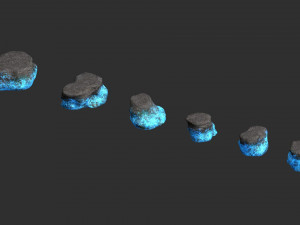 Short Flat Rocks - Energy Modelo 3D