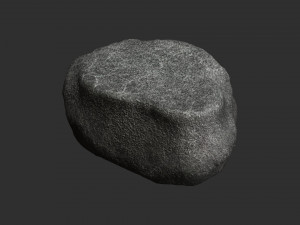 Short Flat Rocks - Cave 3D 모델