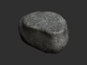 Short Flat Rocks - Cave 3D Model